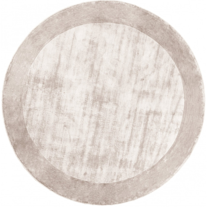 Carpet ROUND TERE SILVER (Handmade Collection)